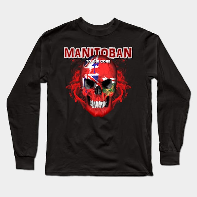 To The Core Collection: Manitoba Long Sleeve T-Shirt by Maia Mystia